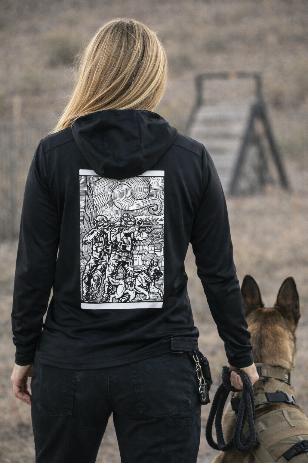 Silent Night Hooded Sunshirt