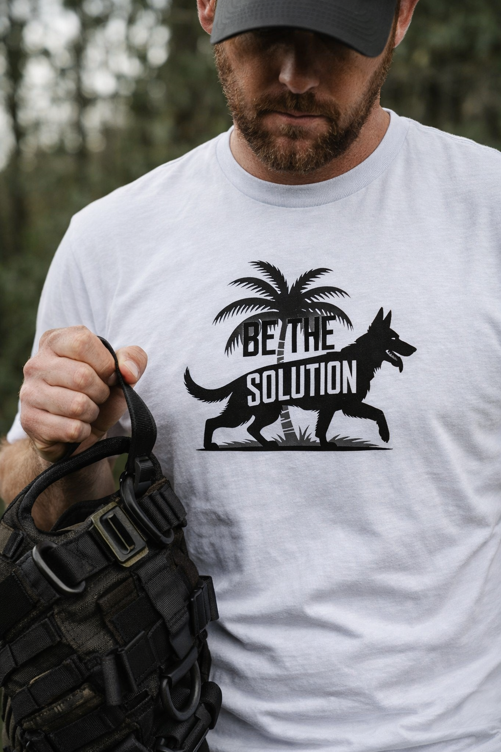 Be The Solution White Tee