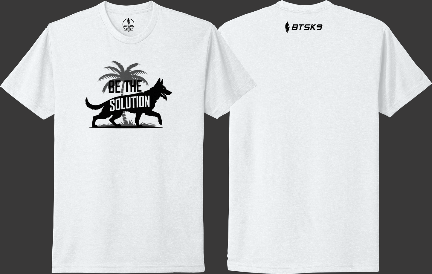 Be The Solution White Tee