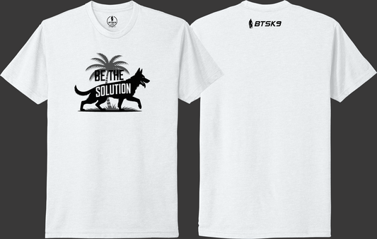 Be The Solution White Tee